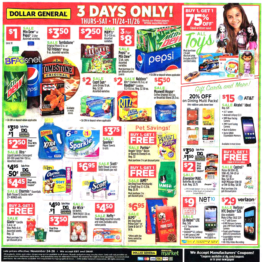 Dollar General Black Friday Ad Posted